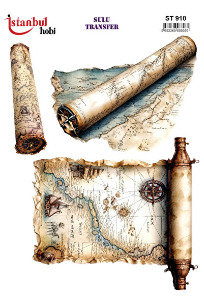 İstanbul Hobi Water Transfer Paper 25X35Cm St-910