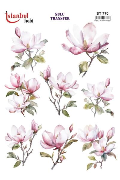 İstanbul Hobi ورق نقل مائي 25x35 سم ST-770