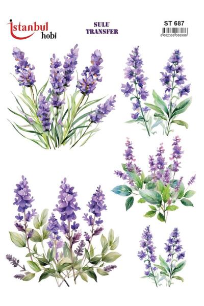 İstanbul Hobi ورق نقل مائي 25x35 سم ST-687