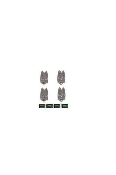 OEM Set cu 4 alarme/senzori de pescuit cu baterii de 9V incluse