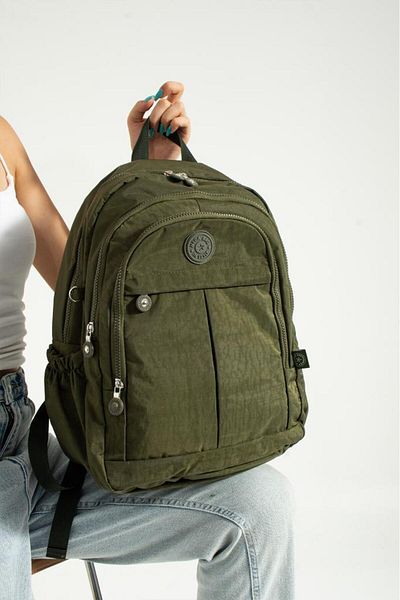 Baginn Unisex School Bag Daily Backpack 40*30 cm High School Middle School Bag Lightweight Rainproof Fabric
