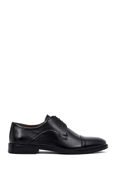 Derimod Men's Black Lace-Up Leather Classic Shoes 25Wfd6033Ft
