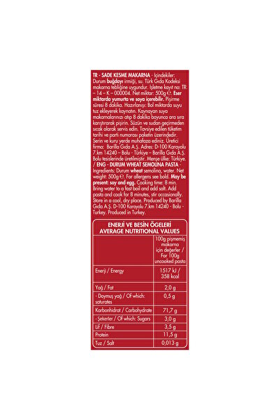 FİLİZ Makarna Fiyonk 500 Gr x 1 Adet