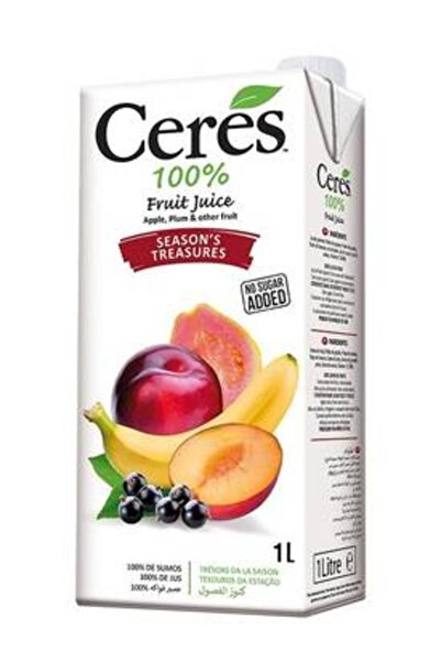 YABANEEZ عصير كوكتيل سيزونز تريجرز "سيريس" (كرتون من ١٢ عبوة)