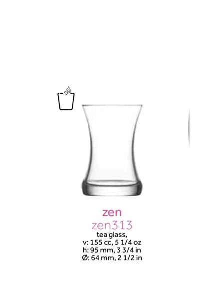 LAV Zen 12 Piece Tea Cup Set (Porcelain Black Plate)