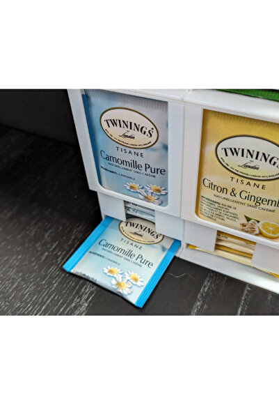 Yunus Göksu Design Poşet Çay Saklama Kutusu Düzenleyici Organizeri