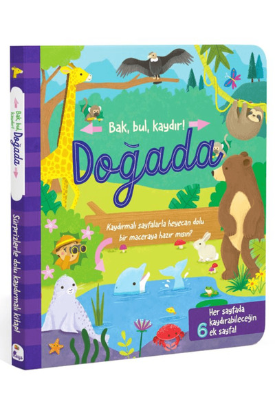 İndigo Çocuk Bak, Bul, Kaydır - Doğada / Kolektif / İndigo Çocuk / 9786256149298