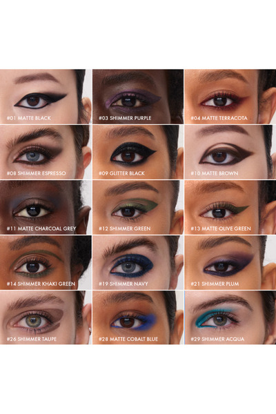 SEPHORA Waterproof 12h Retractable Eyeliner - Eyeliner, Suya Dayanıklı, 12 Saat Kalıcı, Yüksek Pigment