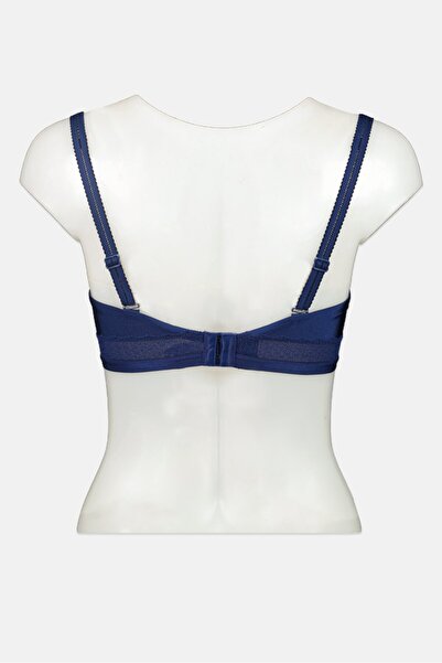 Triumph Women Plain Padded Wire Bra, Navy