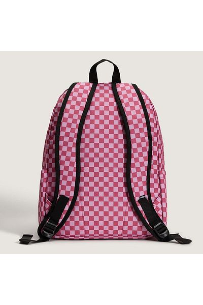 Vans Women's Pink Old Skool Check Backpack Backpack Vn000H4Xzry1