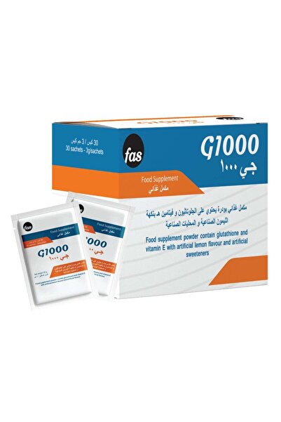 Fas مكمل غذائي G1000، 30 كيسًا