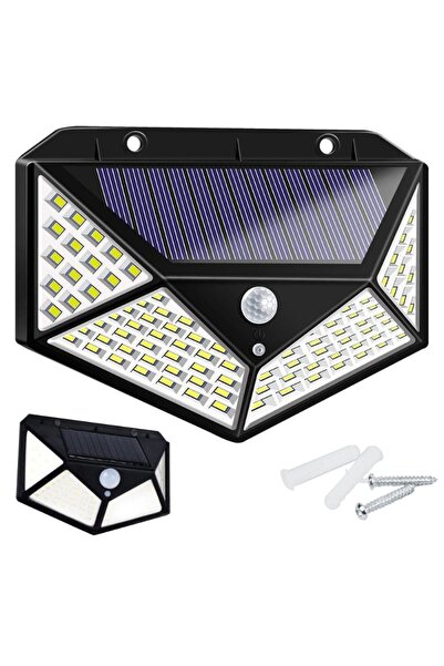 OEM Set de 10 lămpi solare 100 LED-uri, senzor de lumină și mișcare, unghi de detecție de 270 de grade