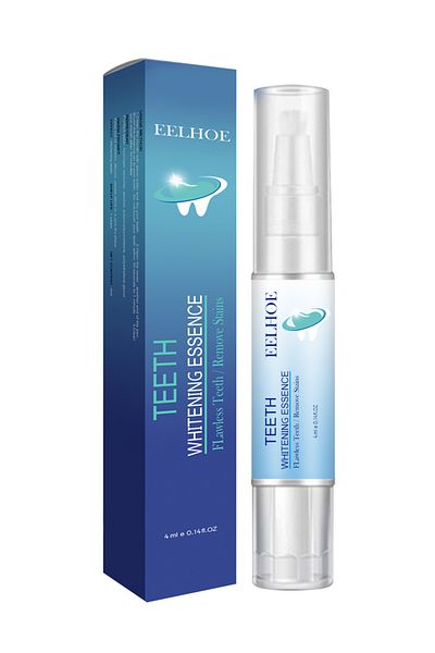 EELHOE Teeth Whitening Essence Flawless Teeth Remove Stains Oral Care Products for Unisex 4ml