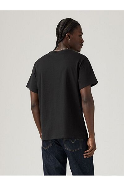 Levi's Relaxed Fit Ssnl Serif Logo2 Black Men's T-Shirt