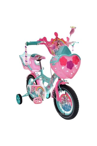 rexa 12-Inch Metallic Kids’ Bicycle with Disc Brakes – Safe and Stylish Ride