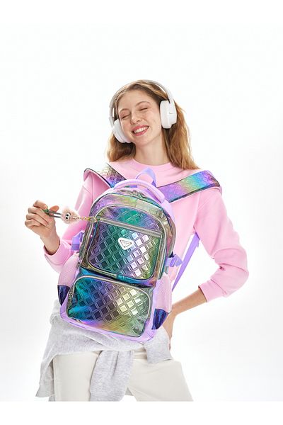 Pierre Cardin Лилава детска ученическа раница 07PC18828