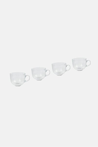 Precious Home 4 Pcs Of Irish Coffee Mug Set 443 ml, Transparent