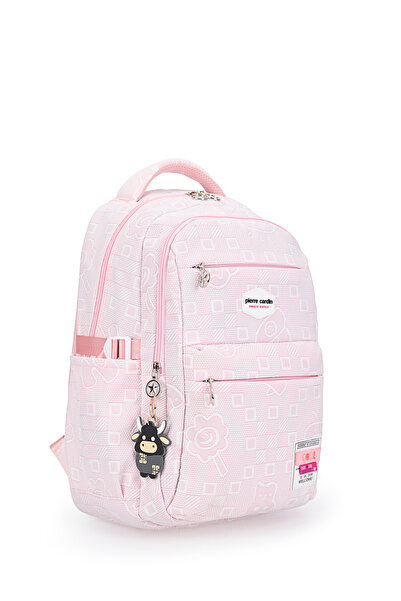 Pierre Cardin Pink Children's School Backpack 07Pc17736