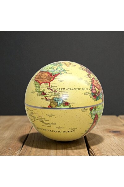 Kuzey Tacı Masa Üstü Dönen Dünya Küre Ev Ofis Dekoratif Eğitici Klasik Vip
