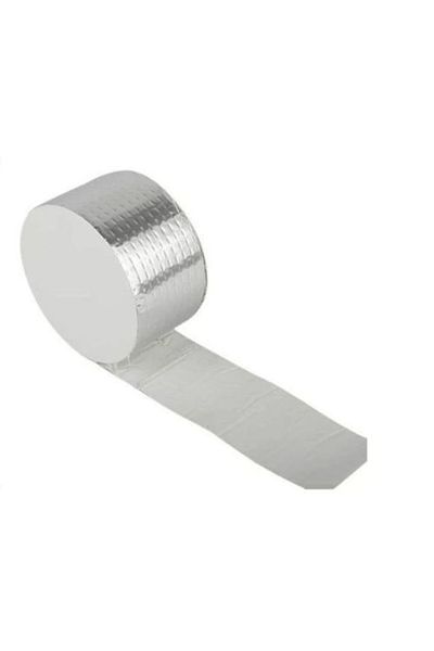 JollyMag Banda autoadeziva din Aluminiu pentru Etansare si Izolare, Impermeabila, 50 mm x 5.1 m, 150 microni