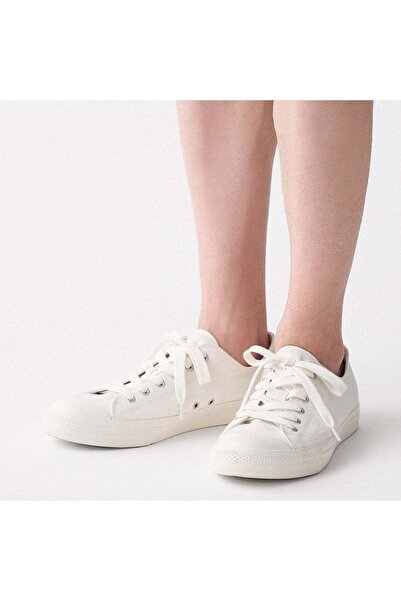 Muji Thin No-Show Socks With Heel Grip
