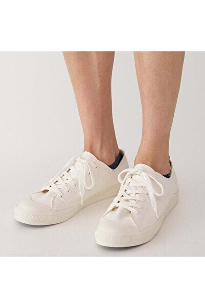 Muji Right Angle Striped Sneaker Socks