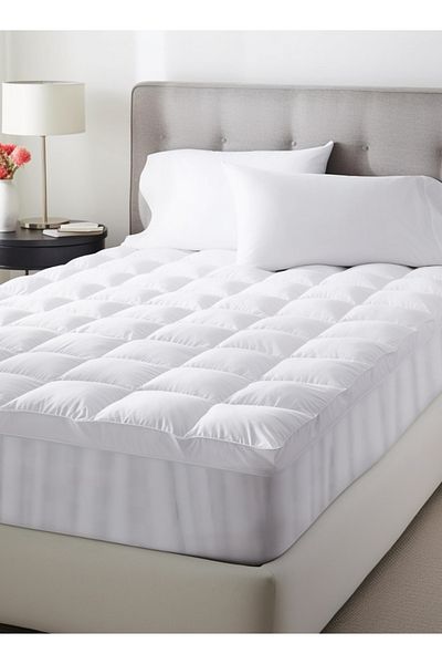 Master Home Textile غطاء مرتبة قطني، سمك إضافي 8 سم، مع جيب عميق، متوفر بمقاسات متعددة