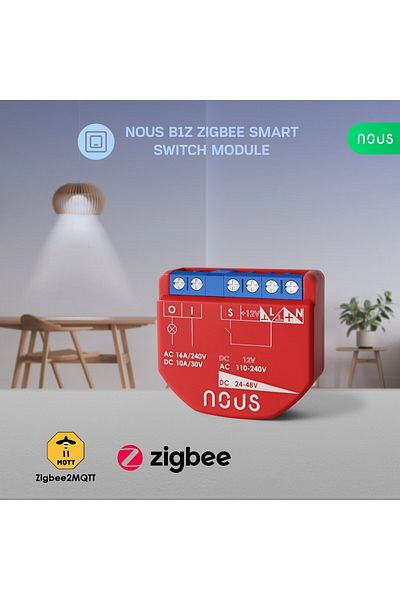 Nous Releu inteligent B1Z, 16A, ZigBee, 1 canal