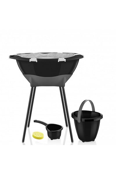 JollyMag Set cadita de baie BabyJem Elegant (Culoare: Alb)