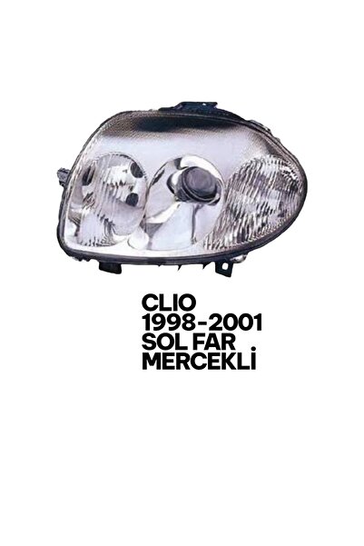 TYC CLIO 1998-2001 MERCEKLİ SOL FAR 7701045174