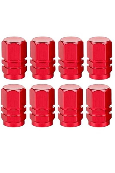 JollyMag Σετ 8 εξαγωνικών καπακιών βαλβίδων αυτοκινήτου, από κράμα αλουμινίου...