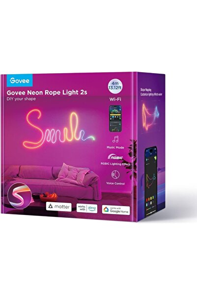 Govee Banda LED Neon Rope 2 H61D4-W RGBIC