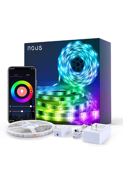Nous Banda LED Smart F2 WiFi, 10 metri, Control APP