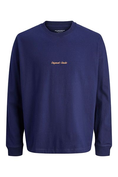 Jack & Jones Plus Langarm-T-Shirt Plus Size Langarm-T-Shirt