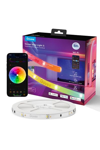 Govee Banda LED H612A RGBICW, 5m