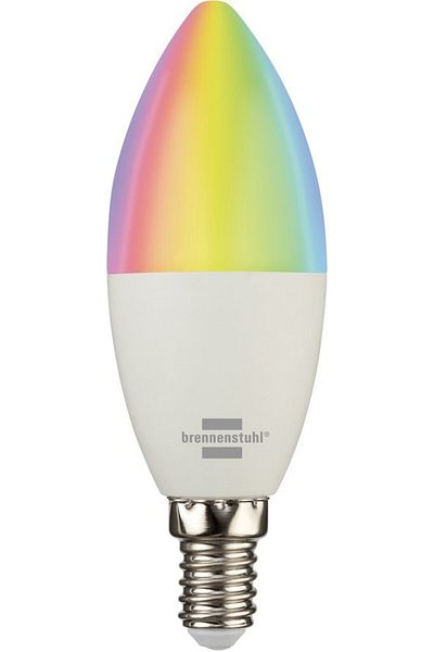 Brennenstuhl Bec LED RGB Smart E14, Control din aplicatie