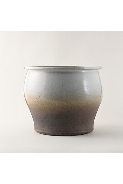 homez Ceramic Planter, Grey 38*38*33Cm