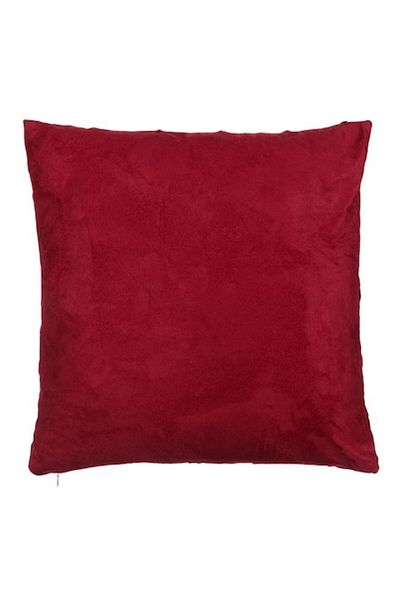 OEM Pernă decorativă de iarnă catifea Bordeaux cu romburi