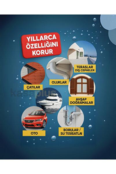 Vodaseal Leak Fix Liquid 700 gr – Şeffaf Sızdırmazlık ve Su İzolasyon Sıvısı Kategori