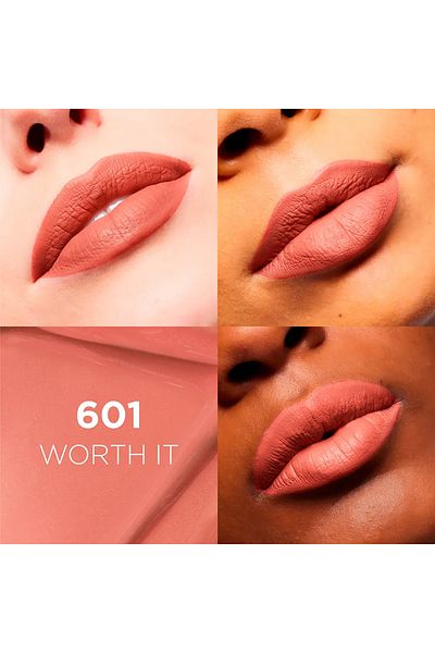 L'Oreal Paris Ruj lichid mat ultra-rezistent si confortabil, INFAILLIBLE MATTE RESISTANCE, 601 worth it, 5 ml