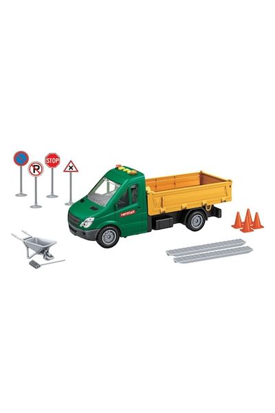 OEM Camion de jucărie de construcție cu indicatoare, lumini și sunet 30x12x17cm