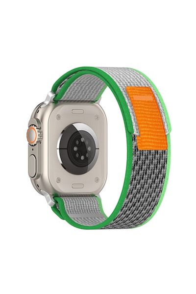 Flo Watch Strap for Apple Watch 1/2/3/4/5/6/7/8/9/10/SE/SE 2/Ultra/Ultra 2 42/44/45/46/49mm, F38, Metal,
