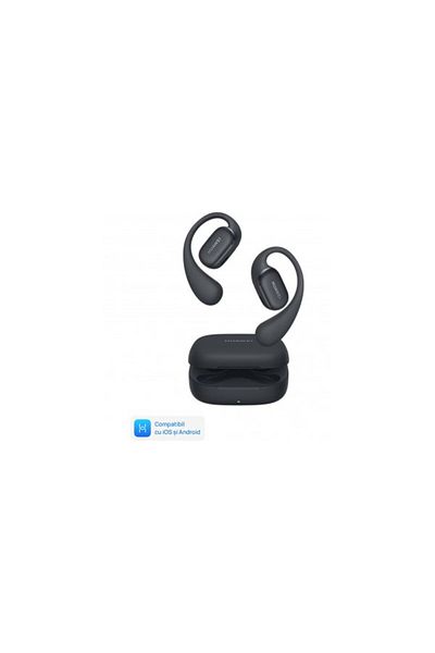 Huawei Casti Sport Open-Ear FreeArc, True Wireless, Bluetooth, Anulare Zgomot Apeluri AI, IP57, Neg