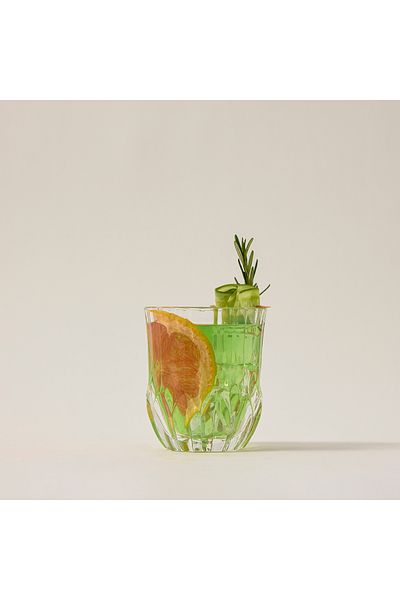 RCR transparent crystal tumblers set 6 pcs
