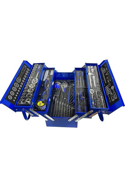 85-Piece Socket Set Toolbox with Wrenches