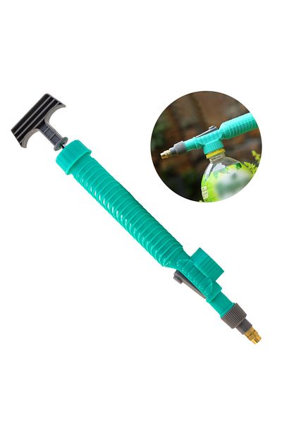 Choice blue High Pressure Air Pump Manual Sprayer Adjustable Drink Bottle Spray Head Nozzle Garden Watering
