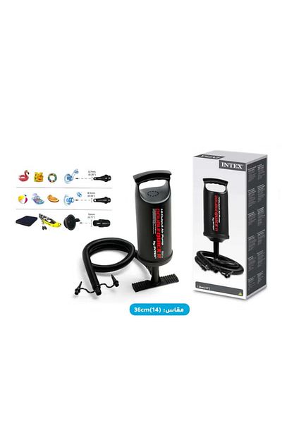 Intex مضخة يدوية سريعة مزدوجة 36 سم