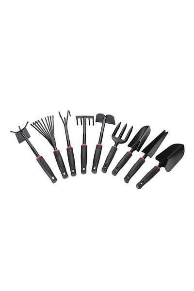 OEM Set 9 Gardening Tools for Planting, Soil Processing, and Plant Care, Material PVC and cardboard, 26