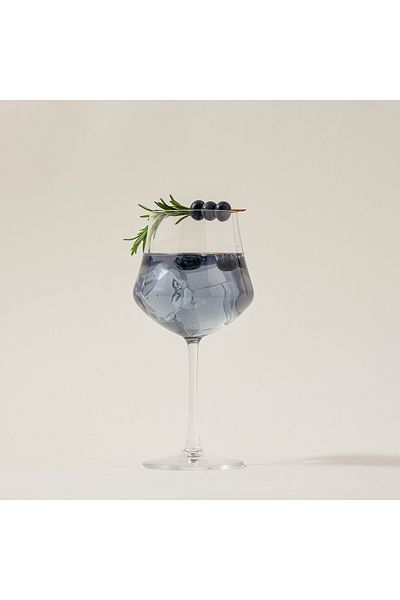 RCR transparent crystal glasses set of 18 pc