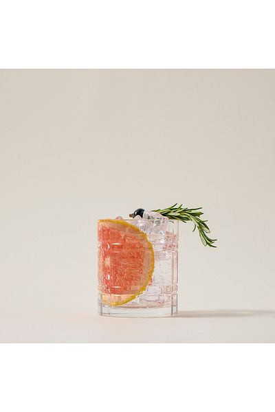 RCR transparent crystal glassware 6 pcs set